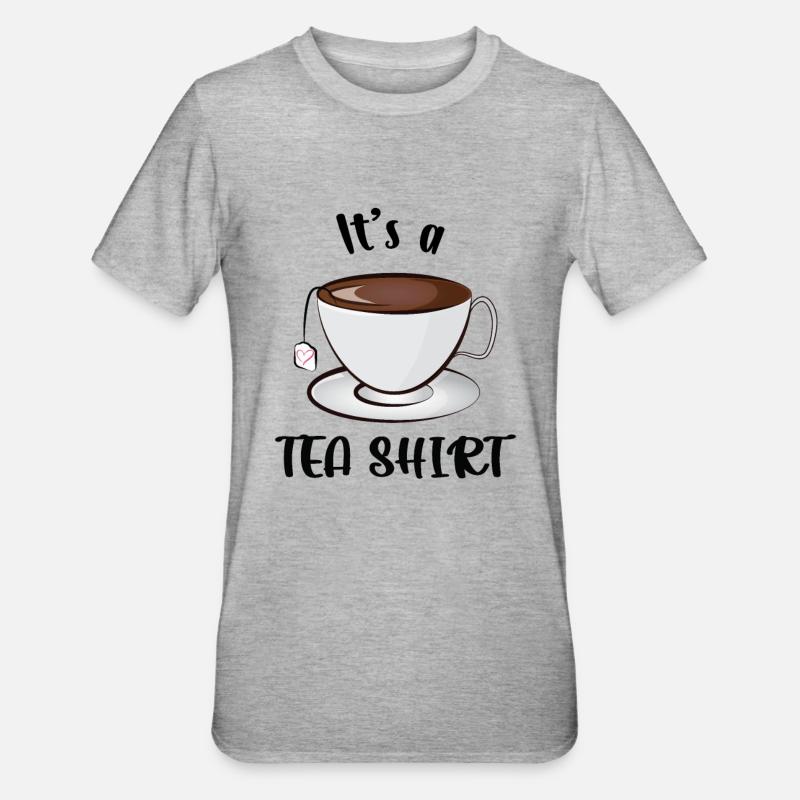 C’est un Teashirt - T-shirt polycoton Unisexe - gris chiné