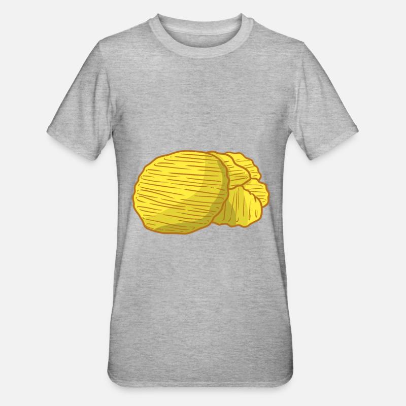 chips - T-shirt polycoton Unisexe - gris chiné