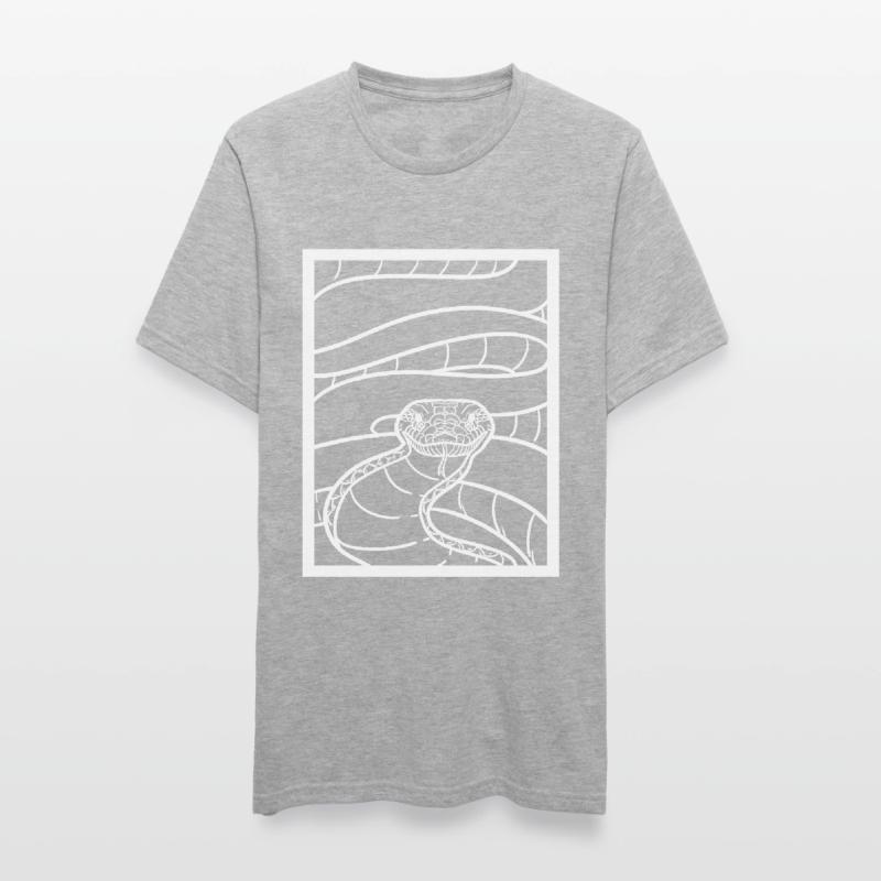 python Unisex Polycotton T-Shirt