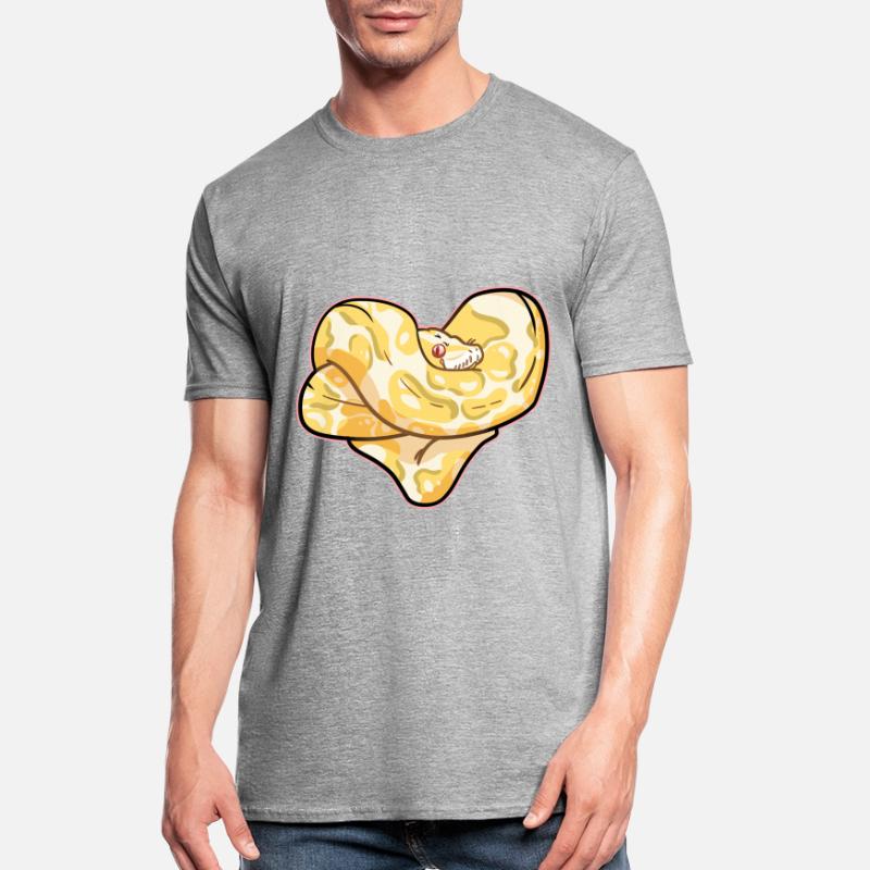 Python heart Unisex Polycotton T-Shirt