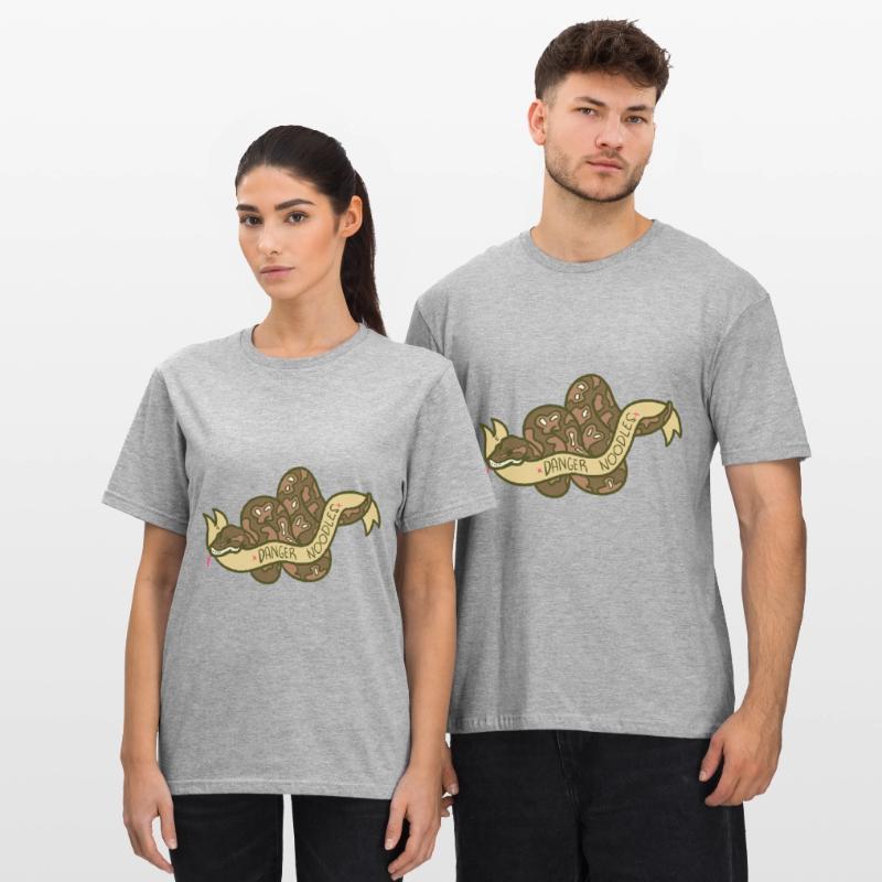 python Unisex Polycotton T-Shirt