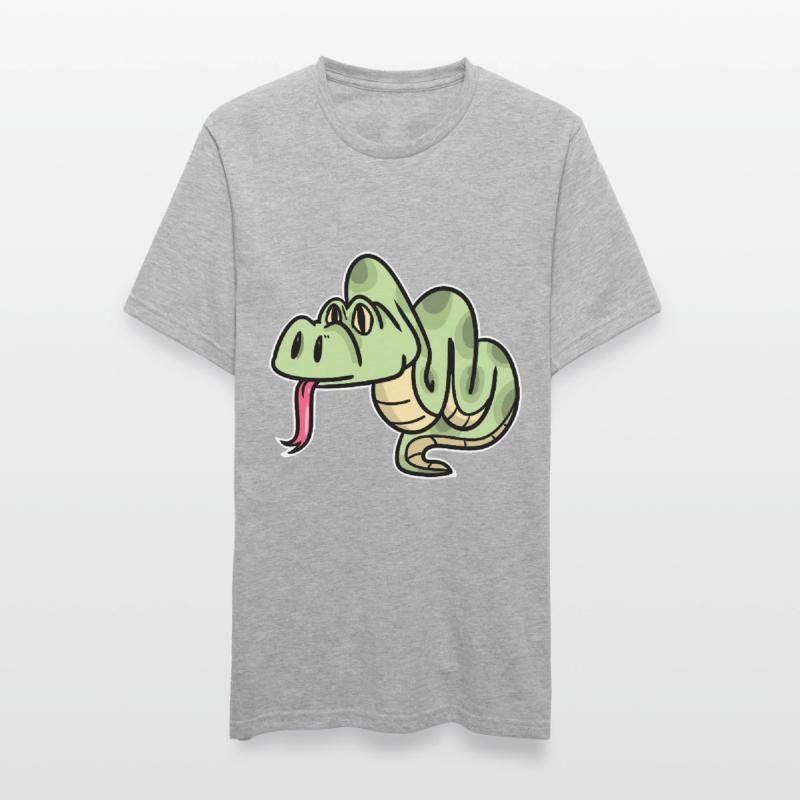 python Unisex Polycotton T-Shirt