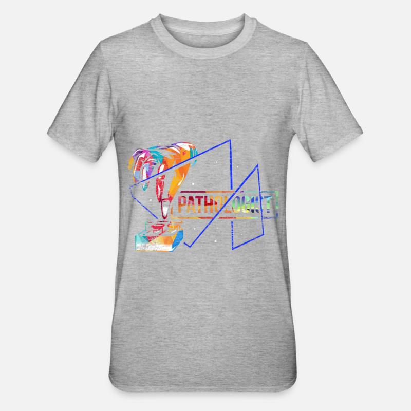 Pathological pathology - Unisex Polycotton T-Shirt - heather grey