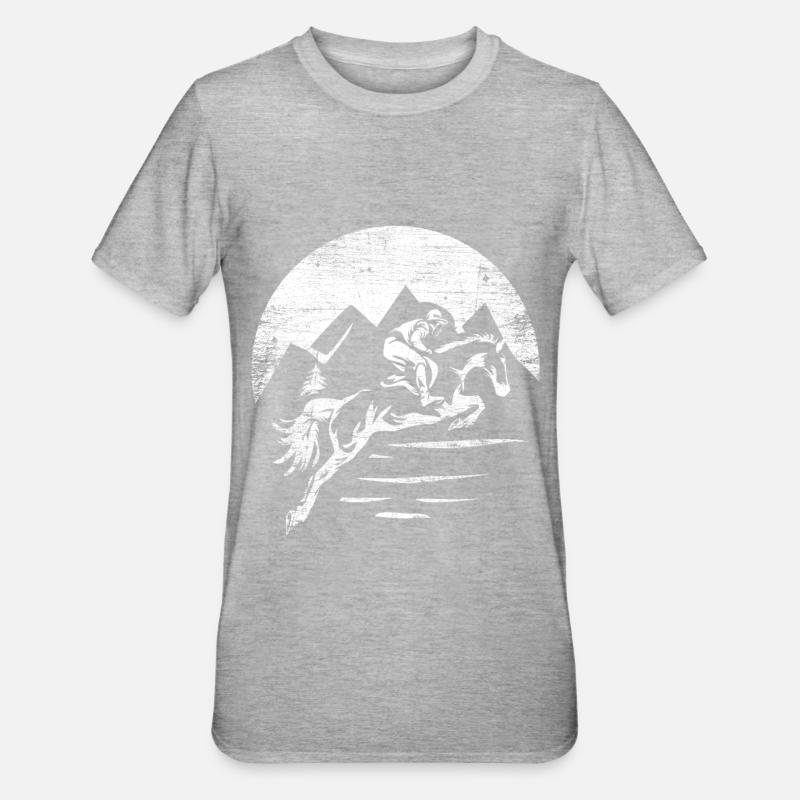 concours complet - T-shirt polycoton Unisexe - gris chiné