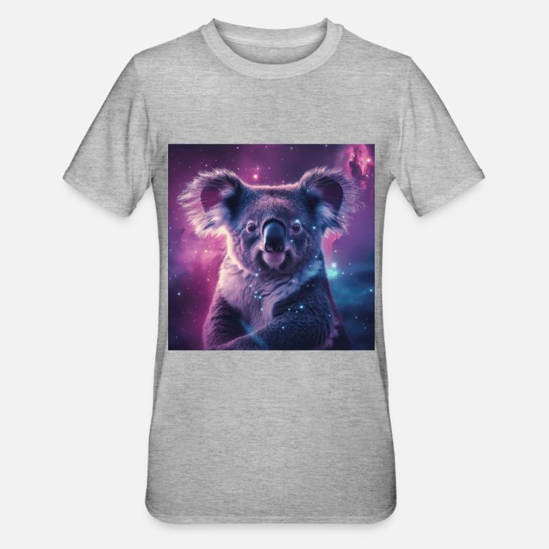 Koala - T-shirt polycoton Unisexe - gris chiné