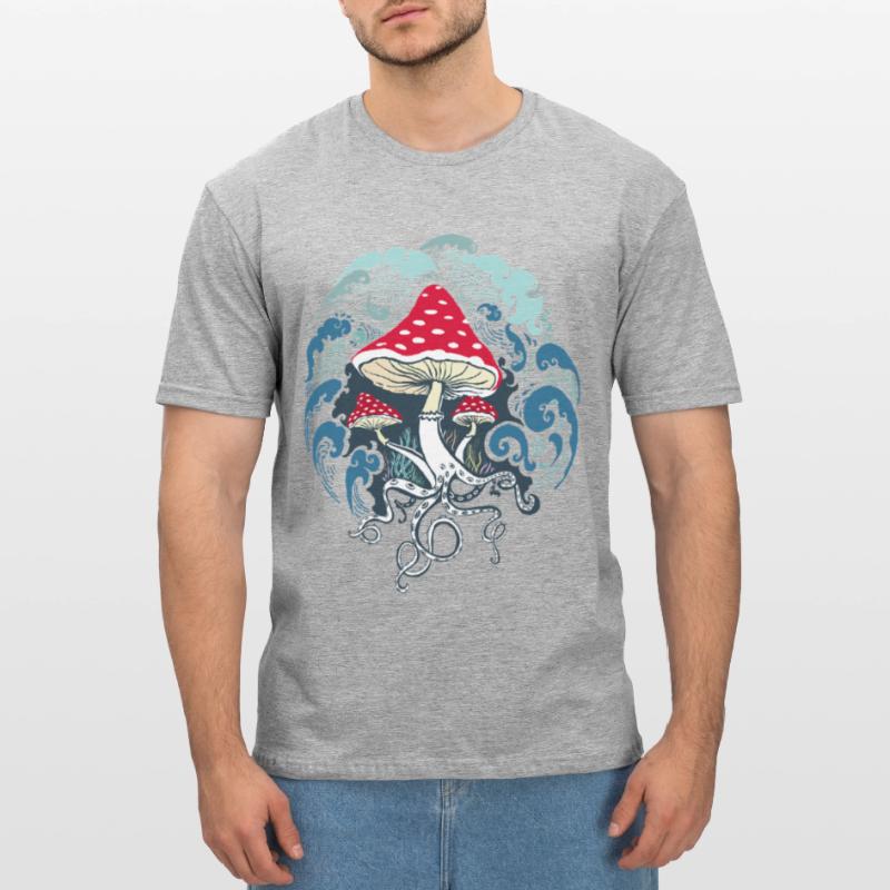 Toadstool toadstools Unisex Polycotton T-Shirt