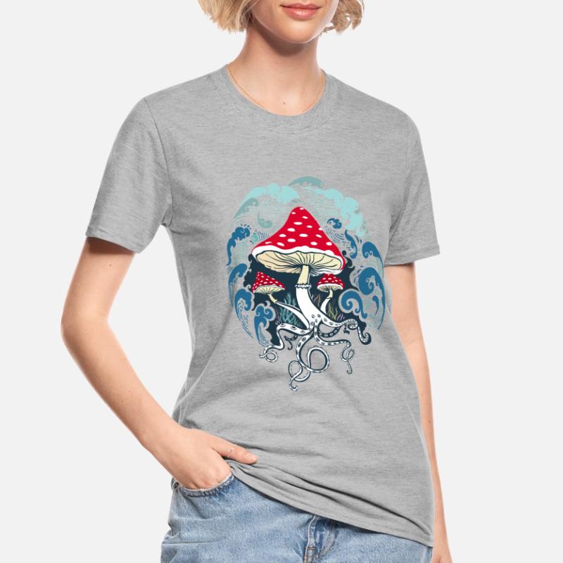 Toadstool toadstools Unisex Polycotton T-Shirt