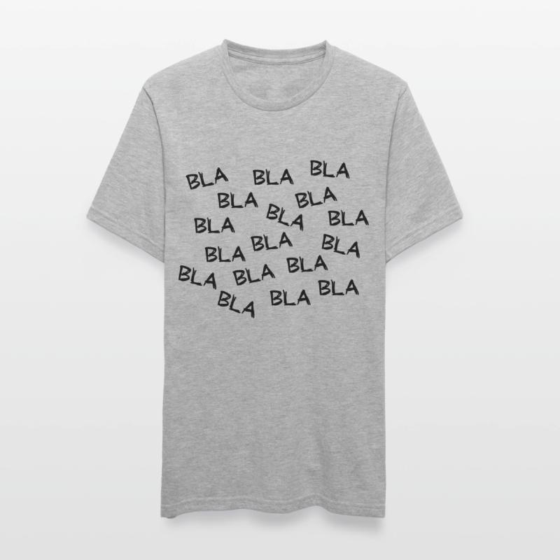 Bla blah blah oder blah blah blah. Gute oder fake news. Unisex Polycotton T-Shirt