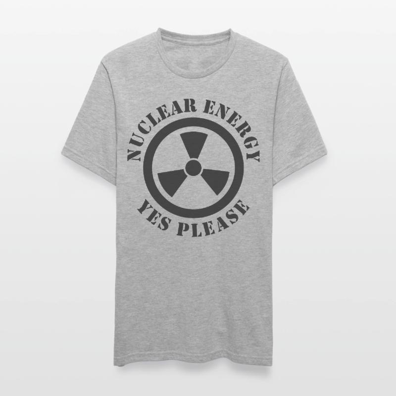 Nuclear Energy, Yes Please, Nuclear Power Unisex Polycotton T-Shirt
