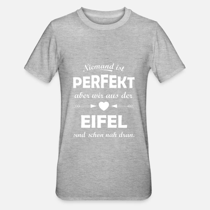 The Eifel Legends - Unisex Polycotton T-Shirt - heather grey