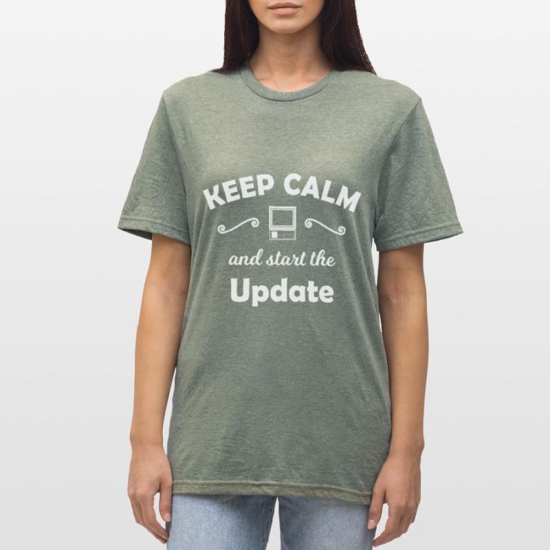 Computer update Unisex Polycotton T-Shirt