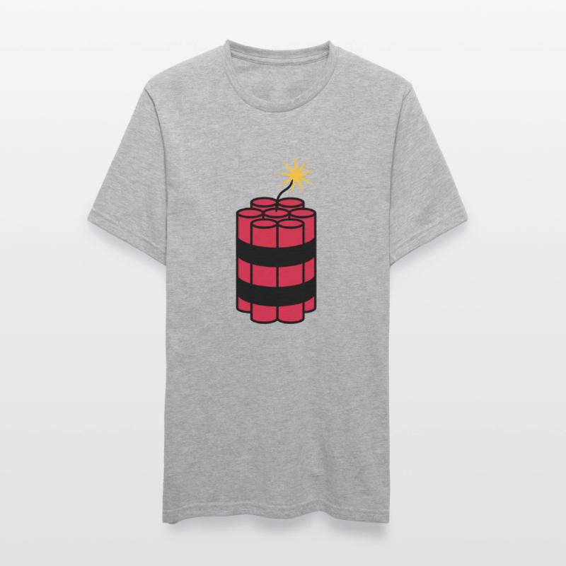 lit tnt dynamite explode explosion spre Unisex Polycotton T-Shirt