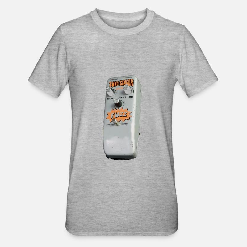 FUZZ - Unisex Polycotton T-Shirt - heather grey