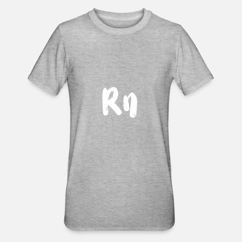 Rn - Infirmière - T-shirt polycoton Unisexe - gris chiné