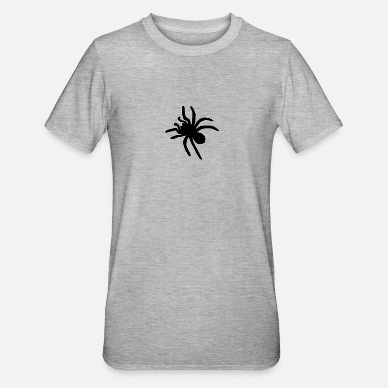 Tarantula - Unisex Polycotton T-Shirt - heather grey