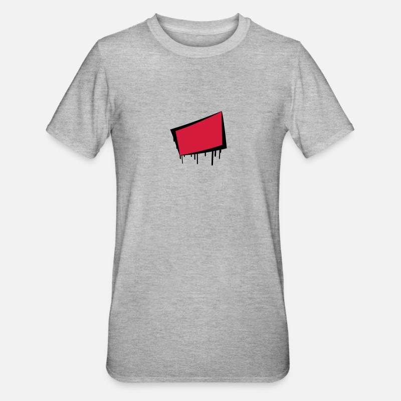 Frame - T-shirt polycoton Unisexe - gris chiné