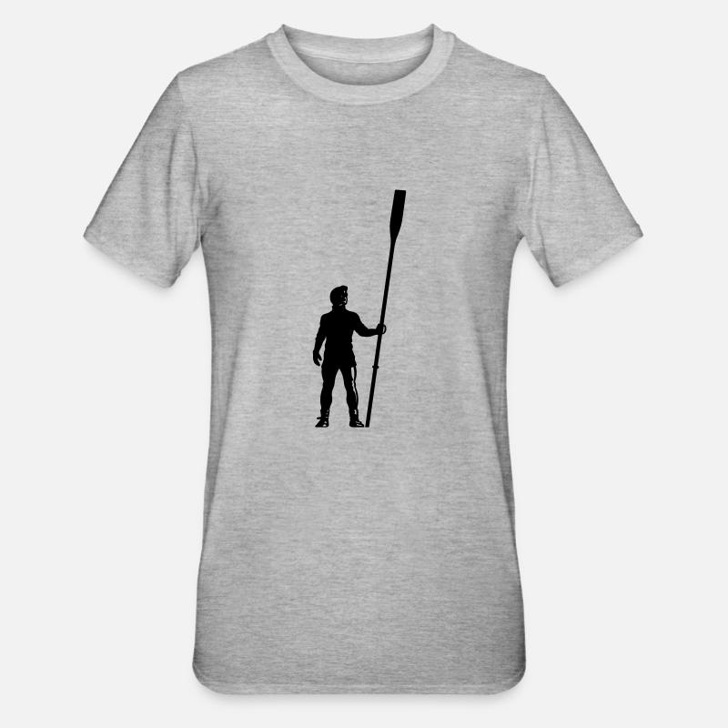 Puller - T-shirt polycoton Unisexe - gris chiné