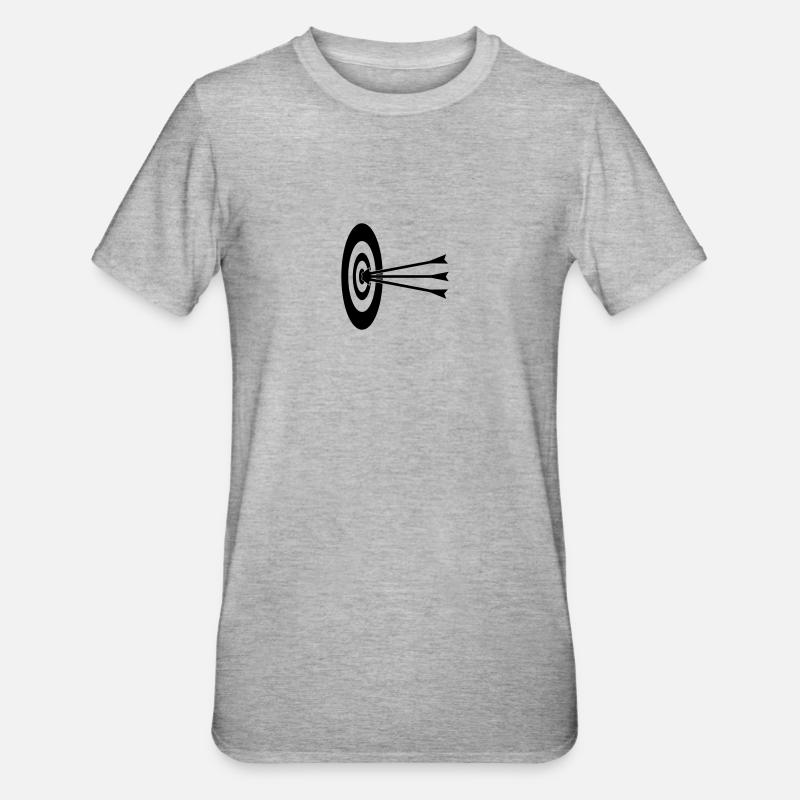 Archery Design - T-shirt polycoton Unisexe - gris chiné