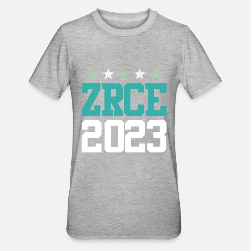 Zrce 2023 - T-shirt polycoton Unisexe - gris chiné