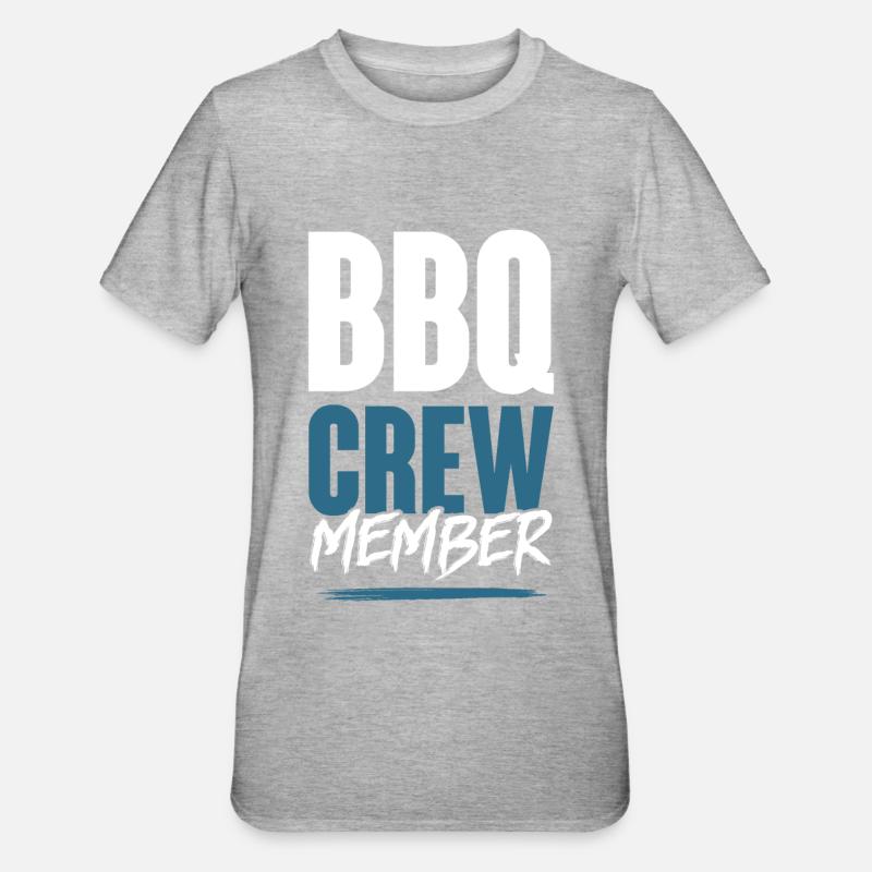 Équipe de barbecue - T-shirt polycoton Unisexe - gris chiné