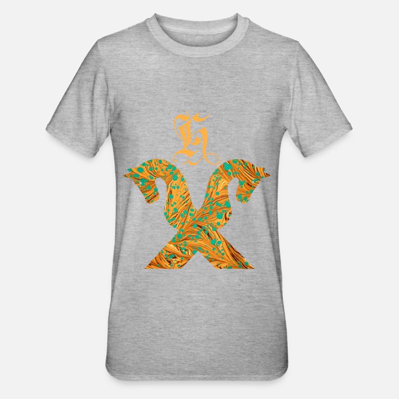 cheval pignon e 95 h - T-shirt polycoton Unisexe - gris chiné