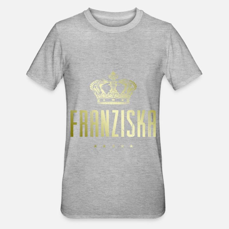 Anonyme - T-shirt polycoton Unisexe - gris chiné