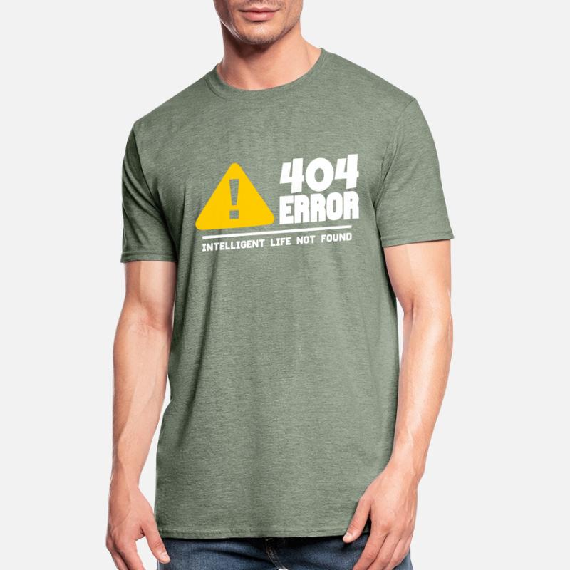 Computer and programmer geek. 404 Errors Unisex Polycotton T-Shirt