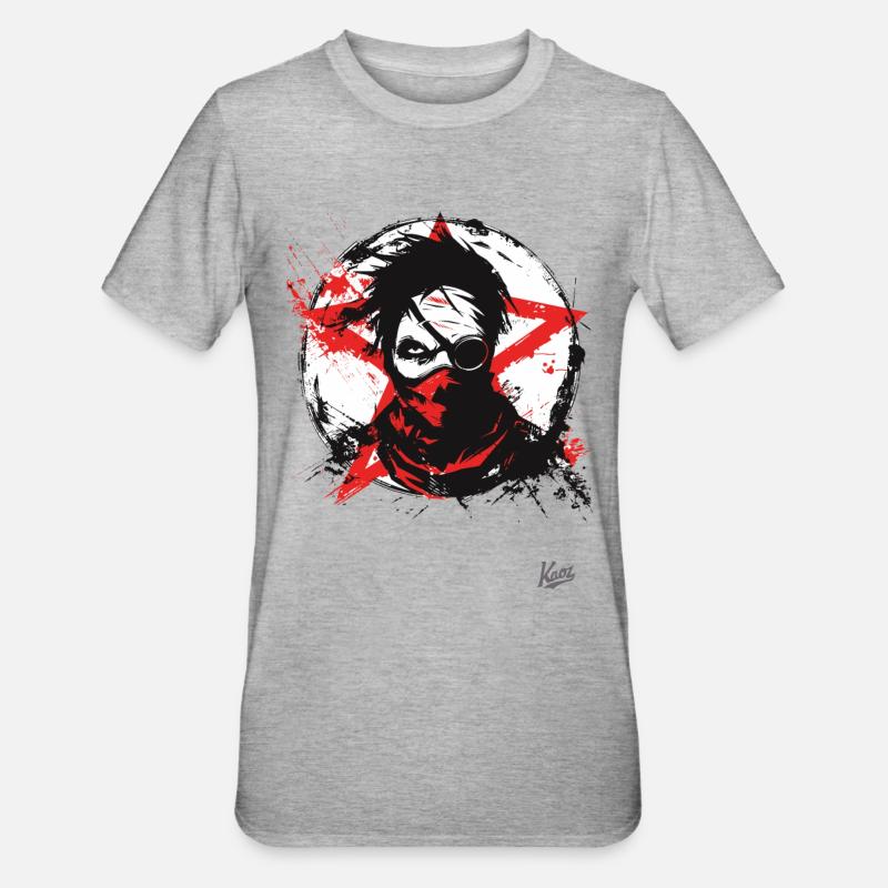 Chaos, anarchy and punk - Unisex Polycotton T-Shirt - heather grey