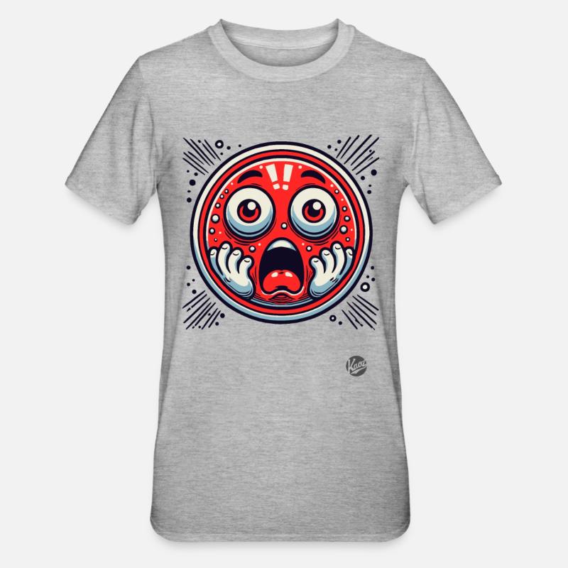 Choquant, oh non ! - T-shirt polycoton Unisexe - gris chiné