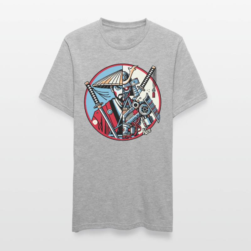 Samurai-Ronin oder Mecha-Shogun Unisex Polycotton T-Shirt