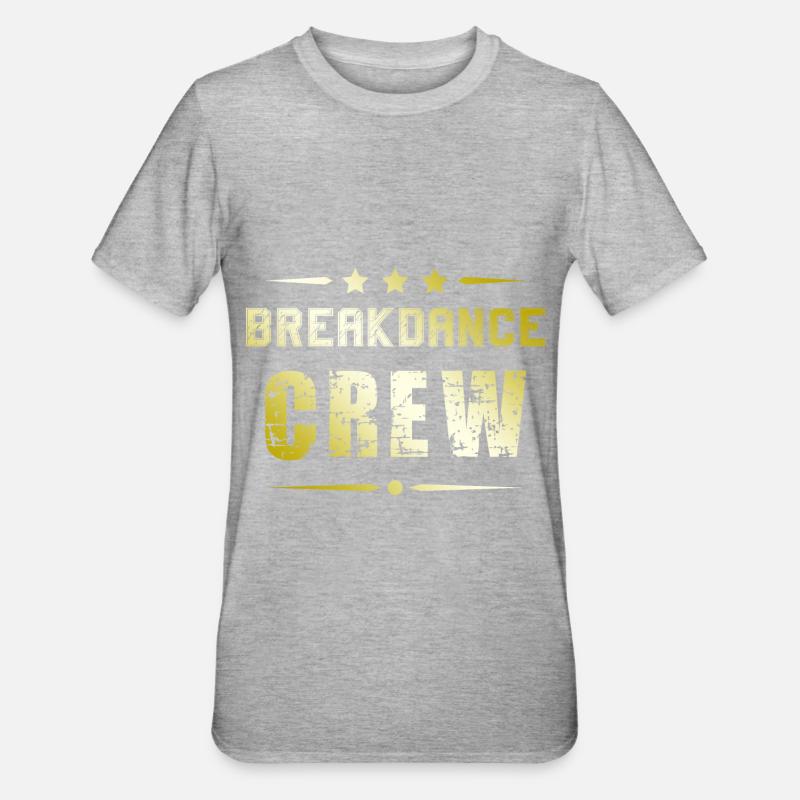 Équipe de breakdance - T-shirt polycoton Unisexe - gris chiné