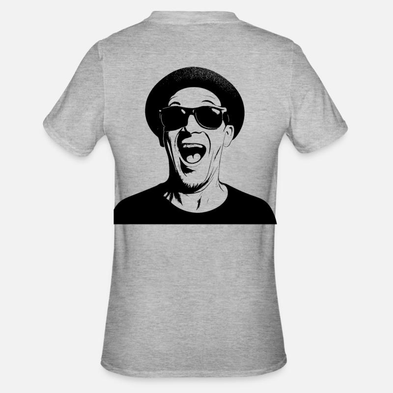 FlipOut – parce que le silence n’est pas une option - T-shirt polycoton Unisexe - gris chiné