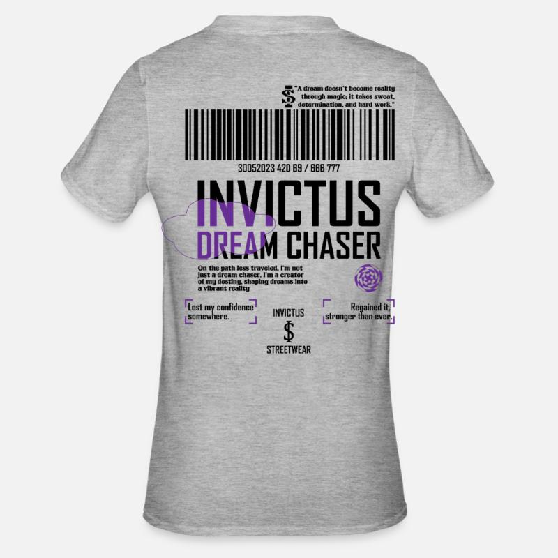 Chasseur de rêves - T-shirt polycoton Unisexe - gris chiné