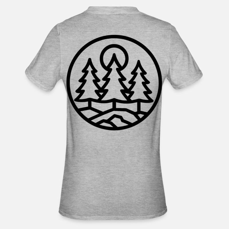 Waldkreis - Unisex Polycotton T-Shirt - heather grey