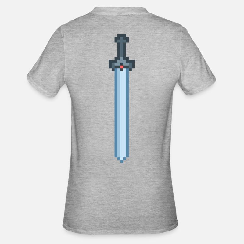 Épée de fer - T-shirt polycoton Unisexe - gris chiné