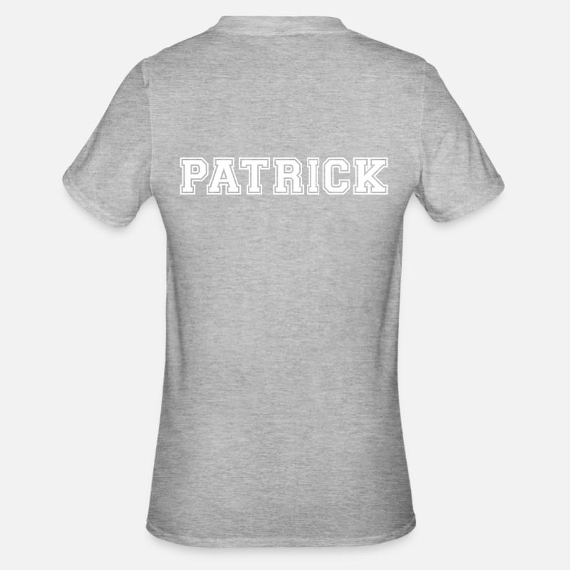 patrick - Unisex Polycotton T-Shirt - Grau meliert