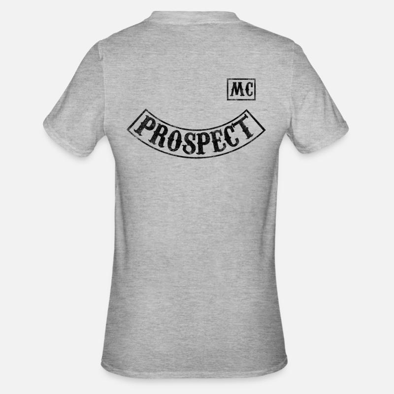 PROSPECT | SONS - T-shirt polycoton Unisexe - gris chiné
