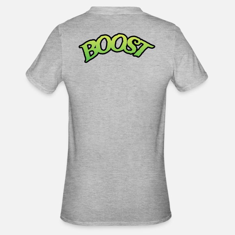 AUGMENTER - T-shirt polycoton Unisexe - gris chiné