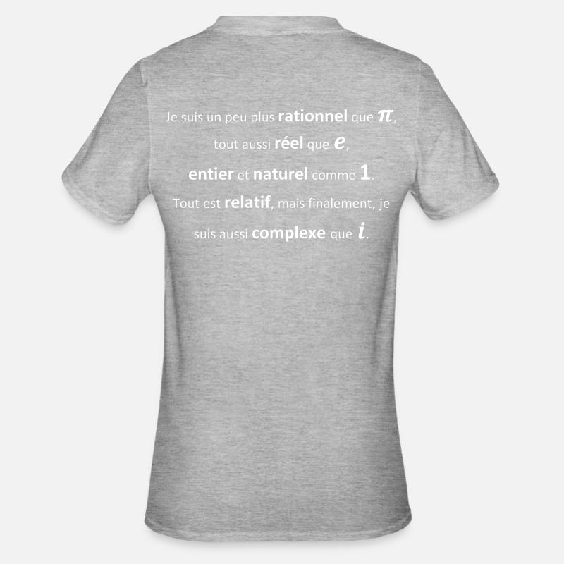 ensemble_nb - Unisex Polycotton T-Shirt - Grau meliert