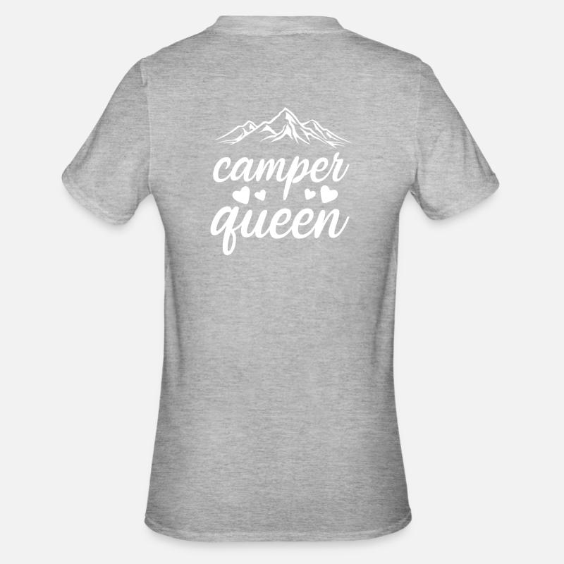 Camping Queen - T-shirt polycoton Unisexe - undefined