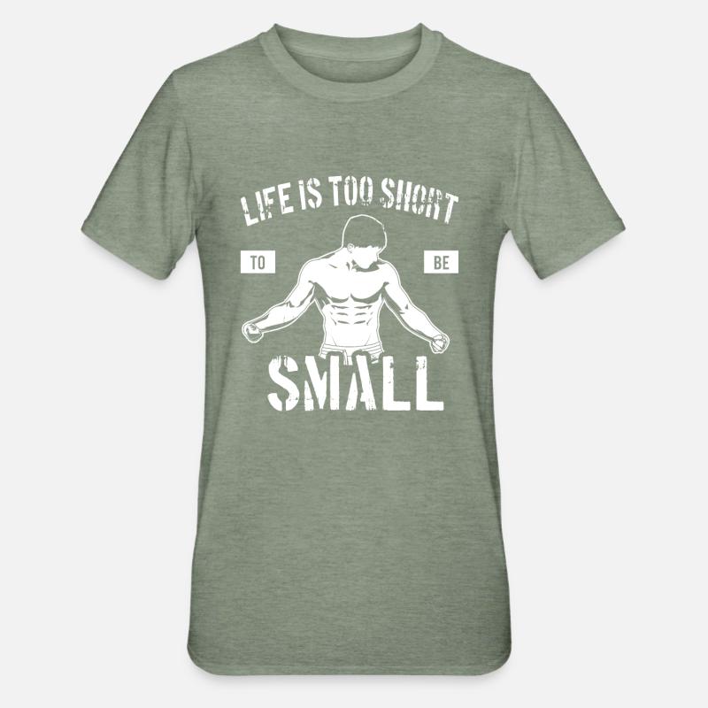 aptitude - T-shirt polycoton Unisexe - vert kaki chiné