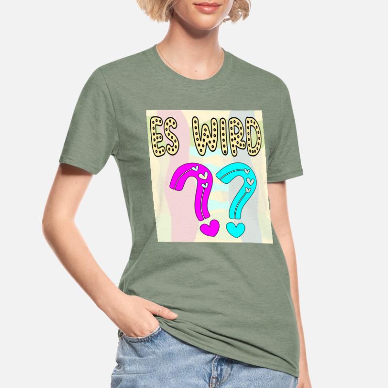 BABYSPRÜCHE - ES WIRD EIN MÄDCHEN ODER JUNGE FRAGE Unisex Polycotton T-Shirt