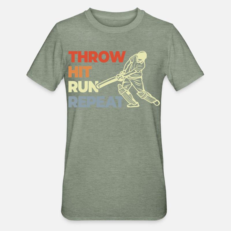 Lancer Hit Run Répéter - T-shirt polycoton Unisexe - vert kaki chiné