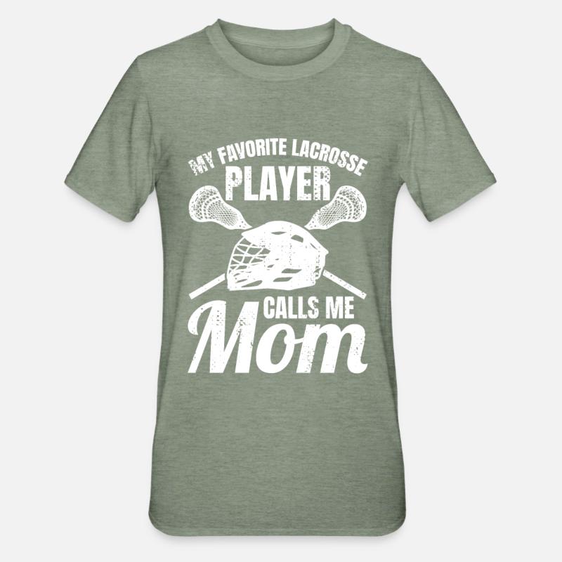 Maman de crosse - T-shirt polycoton Unisexe - vert kaki chiné