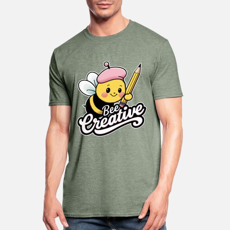 creative bee bee be creative Unisex Polycotton T-Shirt