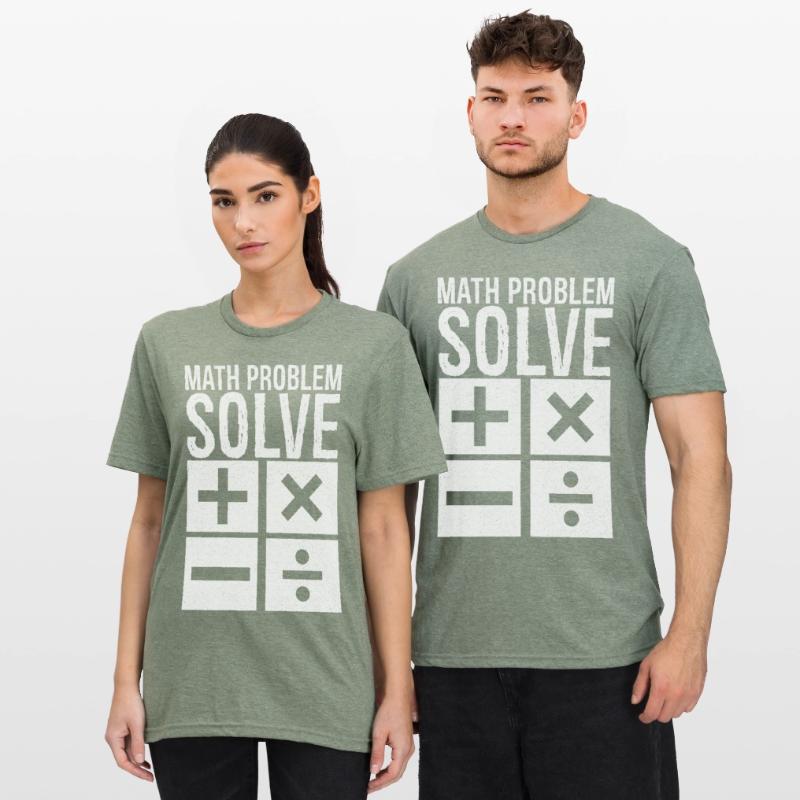 math problem solve Unisex Polycotton T-Shirt