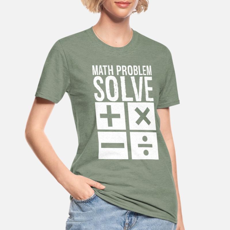 math problem solve Unisex Polycotton T-Shirt