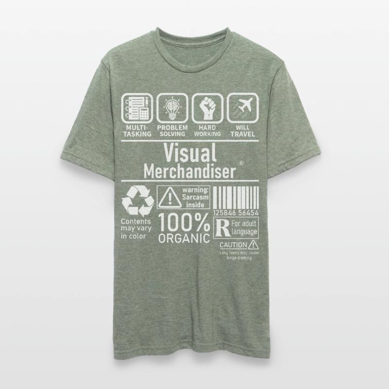 Visual Merchandiser multi tasking problem solving Unisex Polycotton T-Shirt