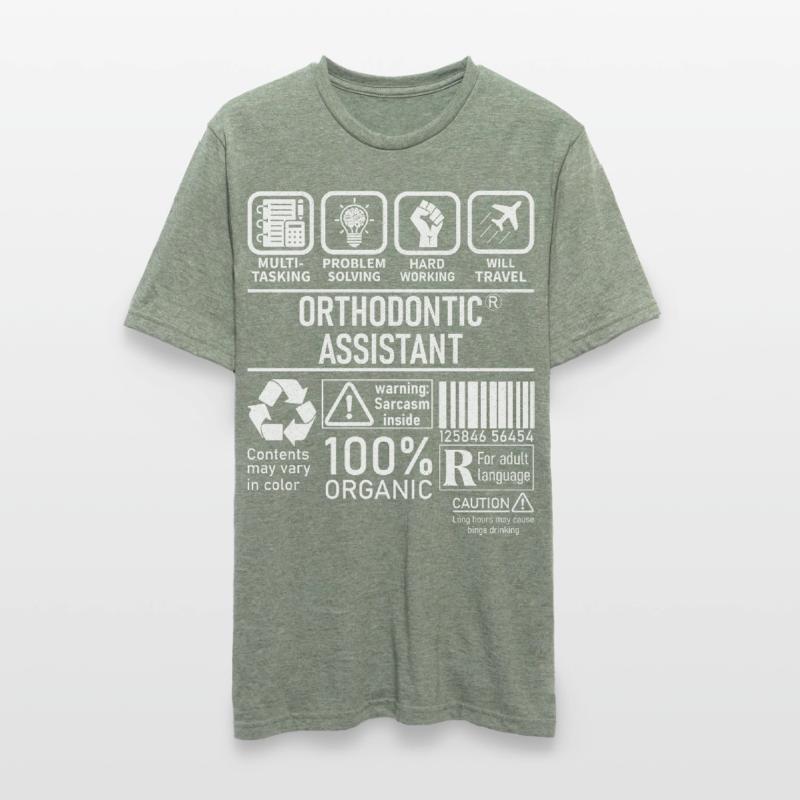 Orthodontic Assistant multi tasking problem Unisex Polycotton T-Shirt