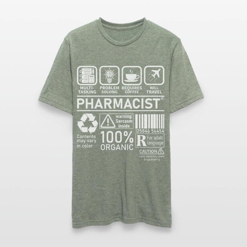 Pharmacist multi tasking problem solving Unisex Polycotton T-Shirt